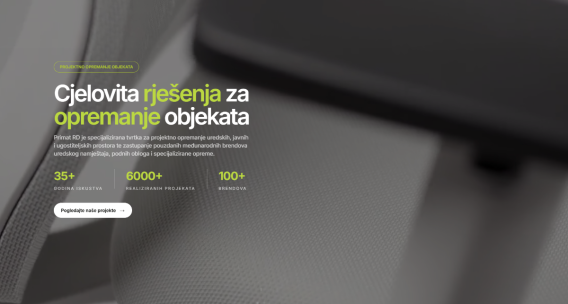 Primat RD, cjelovita rješenja za projektno opremanje objekata